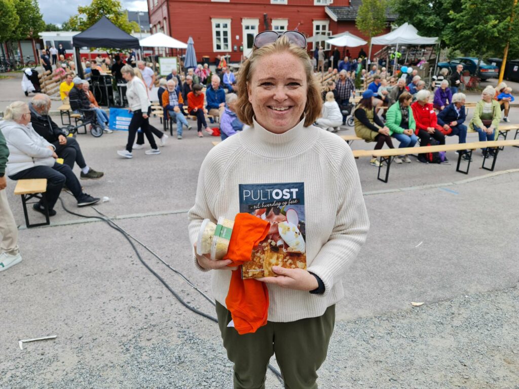 SEPERATORVINNER: I Pultostens Hus var det rigget til seperatorkonkurranse, og denne var det Torunn Mjelde som vant.